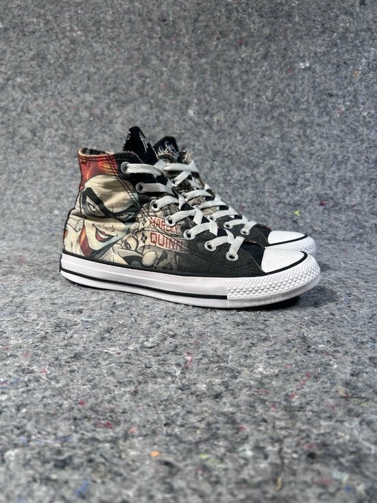 Converse Shoes - Converse Chuck Taylor All Star Hi Harley Quinn DC Comics Sz 5 Women's 7 155260C